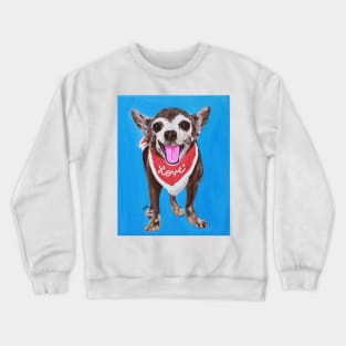 Alberto the Chihuahua Crewneck Sweatshirt